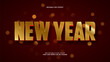 © Muh - New year text effect with 3d style and editable