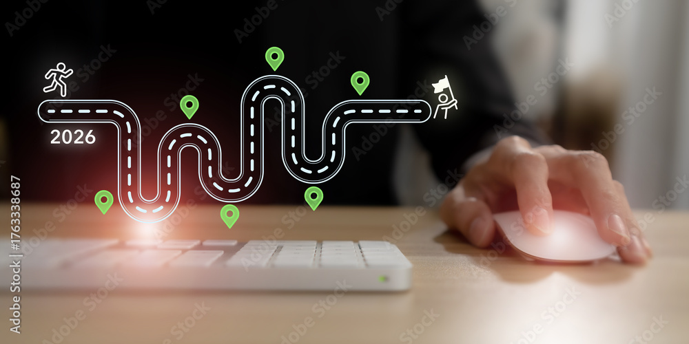 2026 Success Roadmap Business Planning And Development Concept Road 1000 F 1763338687 