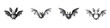 © Naruedetch - Cute Cartoon Bats in Different Poses on White Background - Halloween Illustration
