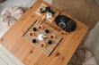 © Pixel-Shot - Chinese tea ceremony set with hot beverage in cups on table in room