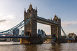 © 9parusnikov - Tower Bridge and London skyline in warm evening light