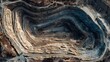 © yuliana - Dramatic Aerial Photo of Massive Open-Pit Mine