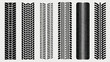 © Noorfatima - Diverse tire tread patterns offer dynamic design elements for automotive and off-road projects.