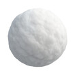 © Rawpixel.com - PNG Realistic fluffy snowball element.