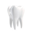 © farzand01 - white teeth 3d style on transparent background