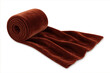 © PerfectPhoto - Brown fleece blanket rolled for warmth and comfort