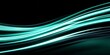 © Imnot99 - Glowing cyan light trails curve elegantly against a dark background.