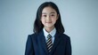 © SUPHAKPHEN - School picture of young girl, School kid image for school yearbook