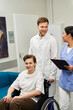 © LIGHTFIELD STUDIOS - Healthcare team supports patient before MRI scan in modern hospital setting