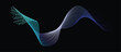 © Avni Design - Colorful light lines dynamic wavy design vector element illustration isolated fit for poster, header, banner, card, wallpaper, background