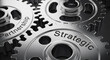 © Andres Mejia - Strategic partnership business concept on interlocking gears