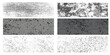 © md - Collection of various grunge and textured background patterns for design vector