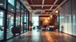 © ngaritdesign - Modern Abstract Blur Office Interior for Business Use