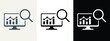 © Hanan - Business data analytics icon set thin line style vector illustration for analysis research market report management and evaluation.
