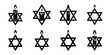 © ganesh106 - magen david candle Asarah B'Tevet holiday art vector illustration