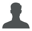 © AFRUJA - Flat illustration in grayscale. Avatar, user profile, person icon, profile picture. Suitable for social media profiles, icons, screensavers and as a template.