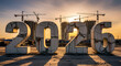 © Passionwith - Concrete 2026 Numbers on Construction Site: Building Future