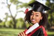 © BillionPhotos.com - Happy portrait young woman on graduation for celebration