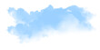 © designershammi99 - Light blue cloud floating in the sky isolated on transparent background