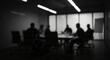 © Marco Mamdouh - Blurred Silhouette of Christian Leaders Meeting for Church Council Discussion and Prayer