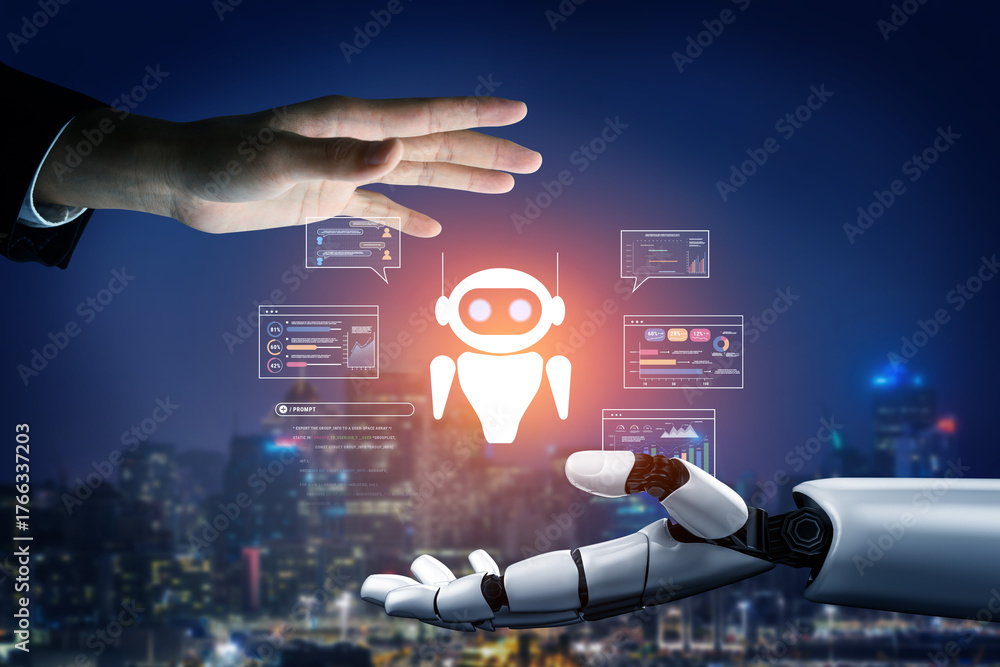 A generative AI assistant and smart robot for data analysis and coding ...