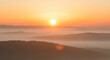 © Rosyid - Minimalist sunrise landscape representing a new beginning