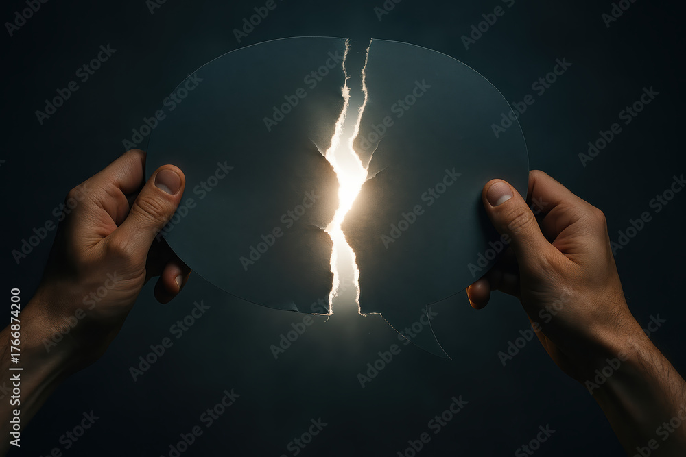 Light and effect capture communication with breakthrough expression ...