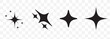 ©  ICON TOPPER - Sparkle star icon set simple star burst symbol transparent png and vector illustration shimmering four pointed star icon set sparkles star symbols vector bright sparkle star sparkle shiny flash