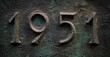 © blende11.photo - 1951 Jahreszahl