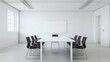 © RulArt - Empty conference room with blackboard