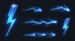 © Hendrik - Captivating electric lightning bolts and thunder strikes vector illustration