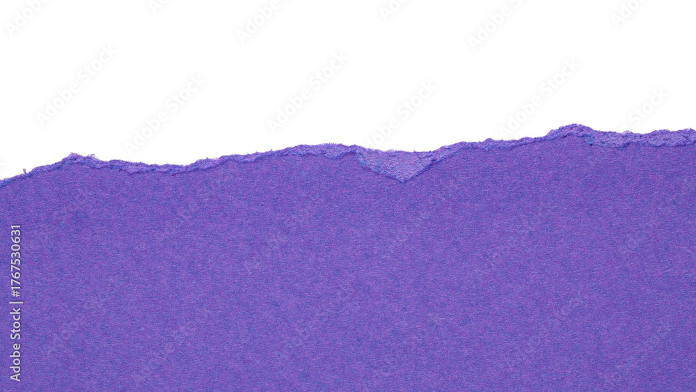 Purple Paper Rip purple torn or ripped paper isolated on transparent png background ...