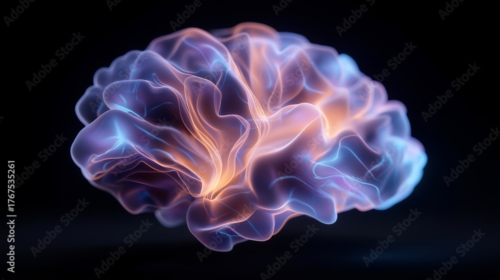 Neural network visualizations pulsating in real time with emotional ...