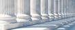 © Rawf8 - Classical columns and stairs, marble pillars row, stone colonnade building facade detail,