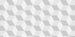 © armans - Vector cubic background with seamless geometric pattern. Abstract white and gray style minimal blank cubes.