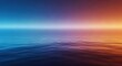 © BraveSpirit - Majestic gradient sky merging with the tranquil ocean at dusk, featuring vibrant hues of blue and orange in a serene seascape.