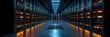© plysuikvv - Modern data center interior showcasing numerous server racks Generative AI