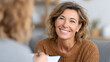 © Sergey - Psychotherapy session in warm room with smiling therapist and client interaction