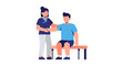 © Said - Therapist Assists Patient During Recovery Process Through a Gentle Physical Therapy Session