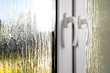 © brizmaker - Installation of a modern PVC window frame with insulated glass in a residential space