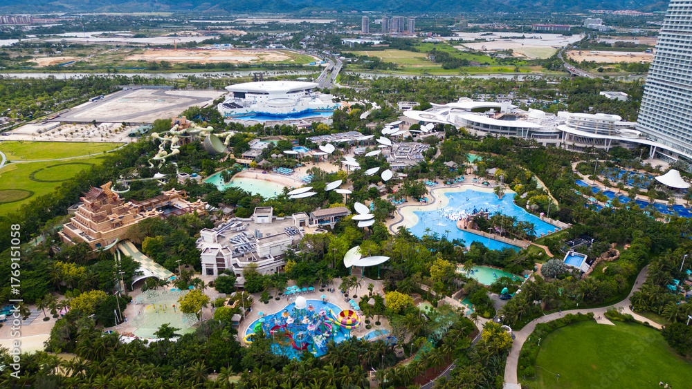 Sanya China OCT 21 2025 The Aerial Photogrpahy Of Atlantis Hotel sanya-china-oct-21-2025-the-aerial-photogrpahy-of-atlantis-hotel