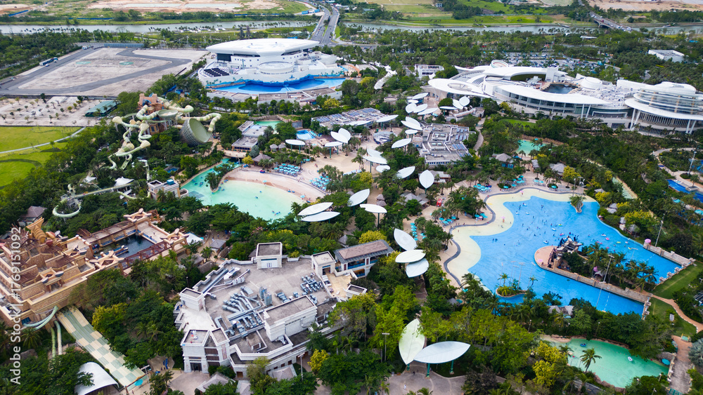 Sanya China OCT 21 2025 The Aerial Photogrpahy Of Atlantis Hotel sanya-china-oct-21-2025-the-aerial-photogrpahy-of-atlantis-hotel
