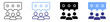 © Dahlianiqi - public relations icon set multiple style