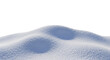 © Dari - Fresh white winter snowdrift pile on a transparent background PNG image PNG file isolated for seasonal design