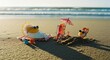 © Jordi - Sunny Egg Friends Relaxing at the Beach