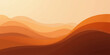 © Robin - Abstract flowing wavy landscape with warm orange and brown tones creating a sense of gentle movement and depth