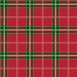© Medet - christmas texture pattern seamless vector plaid gift wrapping tartan