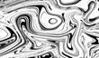 © Mst - Abstract marble distorted monochrome background. Vector ink liquid creative psychedelic pattern.