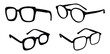 © Abu - Black smart optical silhouettes set design