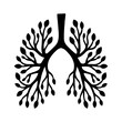 © Umar - Tree shaped like human lungs – breath of nature concept vector with white background